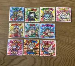 ご当地 ビックリマンシール 東日本 西日本10枚 ヘッドロココ なにわゼウス