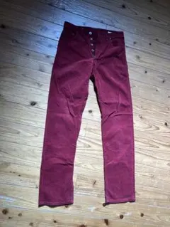 Paul Smith 赤 コーデュロイ パンツ