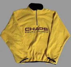 【90s】CHAPS Ralph Lauren フリースハーフジップジャケット