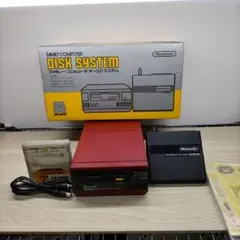 ファミリーコンピュータ ディスクシステム 赤　アダプター無し
