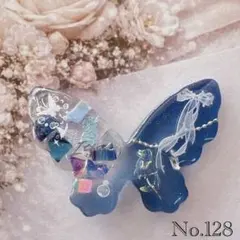 No.722 レジン ヘアゴム マグネット ピンバッジ うさぎハート - メルカリ
