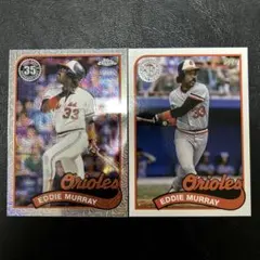 Eddie Murray エディ・マレー　topps 2枚セット