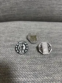 ハイキュー!!校章ピンバッジ 稲荷崎、伊達工、梟谷