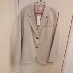 m.o.a. チェック柄 テーラードジャケット S