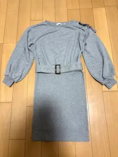 RESEXXY ニットワンピース グレー