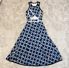 Jonathan Simkhai ネイビー ノースリーブ ロングワンピース 美品 