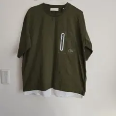 LOGOS DAYS オリーブ色 Tシャツ M