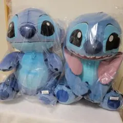スティッチ 大きめ ぬいぐるみ 2種セット