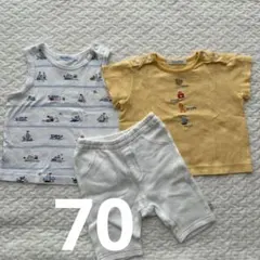 familiar ファミリア ベビー服 3点セット 70のサムネイル