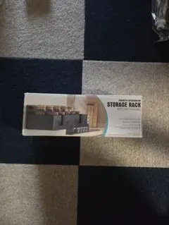 マグネット式スパイスラック キッチン収納 ブラック