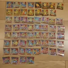 t*m様 ポケモン最強シール列伝改 プリズムキラ59枚セット