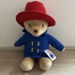 くま パディントン ぬいぐるみ 青いコート ラージサイズ テディベア