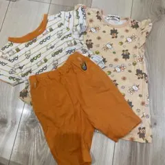 ベビー　子供服　しろくまちゃん　ホットケーキ　ユニクロ　ワンピース　パジャマ