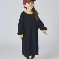 【 pairmanon】長袖ワンピース 110cm ブラック