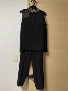 パールネック　パンツセットアップ