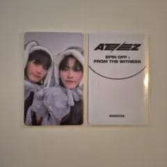 ATEEZ サン makestar うさぎ 特典トレカ④ 2025年最新】ateez うさぎ トレカの人気アイテム - メルカリ