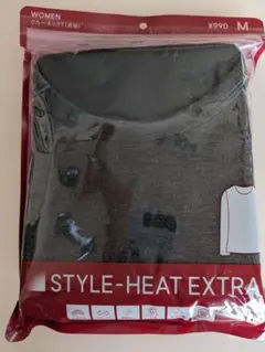 GU スタイルヒートエクストラ　クルーネックT 長袖