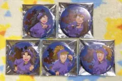 忍たま乱太郎　夜桜キラキラ缶バッジ　缶バッジ久々知　尾浜　竹谷　不破　鉢屋