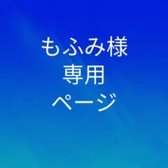 もふみ様 専用ページ