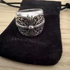 CHROME HEARTS オーバルクロスリング