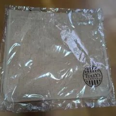 TULLY'S COFFEE ミニトートバッグ ベージュ