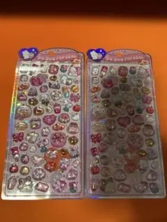 うるちゅるポップシール ピンク うさぎ ボンボンドロップシール正規品 二個セット