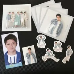 キンプリ　岸優太　Myojo デタカ　ポートレートフレークシール　メモ