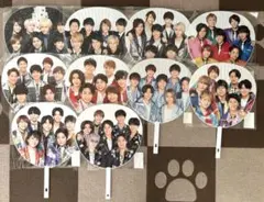 ジャニーズWEST WEST. 24魂 カウコン ライブグッズ うちわ 団扇