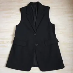 GU オーバーサイズテーラードベスト　ブラック　Sサイズ