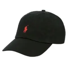 値下げ歓迎！ポロ ラルフローレン キャップ 帽子 メンズ レディース 黒のサムネイル