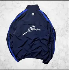 00s NIKE DRI-FITナイロンジャケット ドローコードバックロゴ
