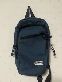 OUTDOOR ボディバッグ ダークブルー