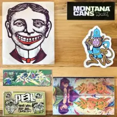 ① グラフィティー ステッカー 6枚セット graffiti グラフィティ