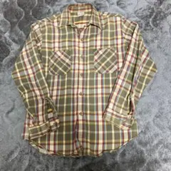 ★好配色★70s BIG MAC ヴィンテージ・ネルシャツ