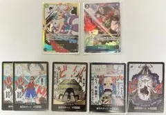 ワンピースカード ヤマトSECキュロス パラレル R ドン‼︎カード5枚セットのサムネイル