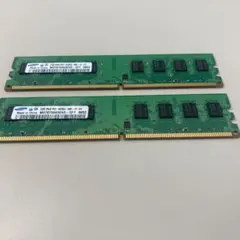 Samsung DDR2 2GB×2 PC2-6400U 計4GB