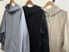 ユニクロU フーデッドブルゾン 25ss 3色セット　UNIQLO