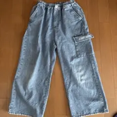 JESSY LOGAN カーゴパンツ 130cm デニム調