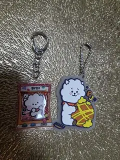 BTS　BT21　RJ　JIN　ジン　キーホルダー　韓国アイドル　K-POP