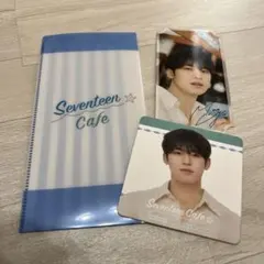 セブチカフェ　ミンギュ　チケットホルダー　コースター　seventeen