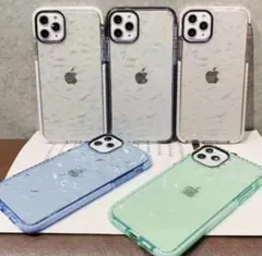 ホワイト/ブラック iPhone12シリーズ ケース シンプル
