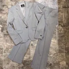 【新品同様】23区 パンツスーツ上下セットアップ38(M) ストライプジャケット