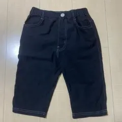 ハーフパンツ 130cm 140cm 半ズボン 黒色