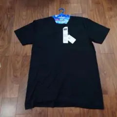 GUNZE COOLMAGIC VネックTシャツ LL 黒 グンゼ