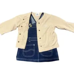 Buddy Lee 女の子 ジャケット オーバーオール セット 80サイズ
