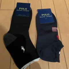 京*ク様 【新品未使用】Ralph Lauren ソックス2足セット