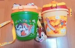 ディズニー　ポップコーンバケット　プーさん　チップとデール