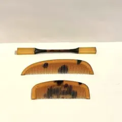 本鼈甲 櫛 笄 和装小物 アンティーク セット