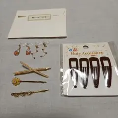 ヘアアクセサリー6点セット Milluflora