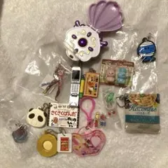 平成女児 お菓子 ミニチュア めじるし ガチャガチャセット
